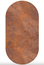 Groovy Magnets Magneetsticker- ovaal ferro/rusty brown