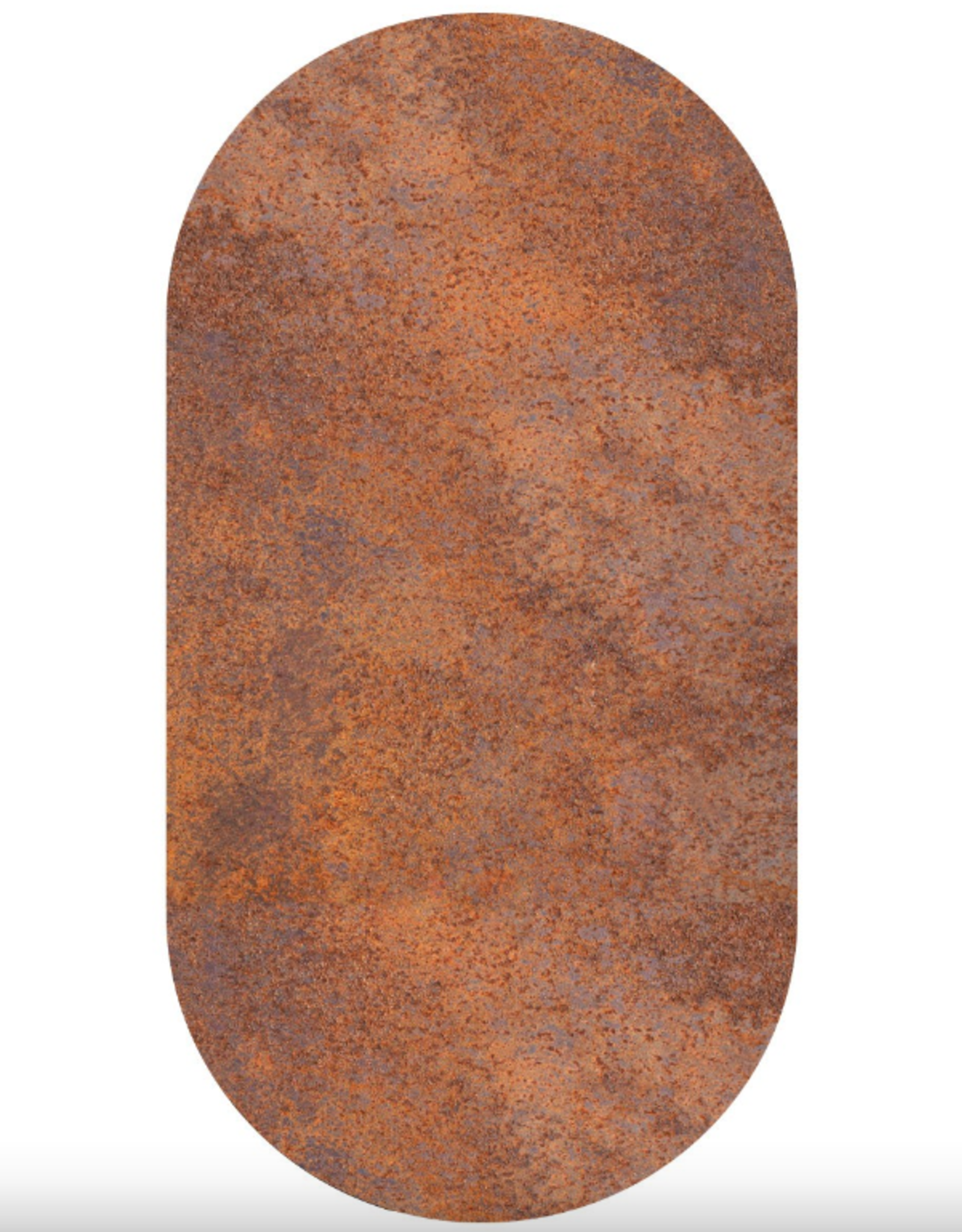 Groovy Magnets Magneetsticker- ovaal ferro/rusty brown