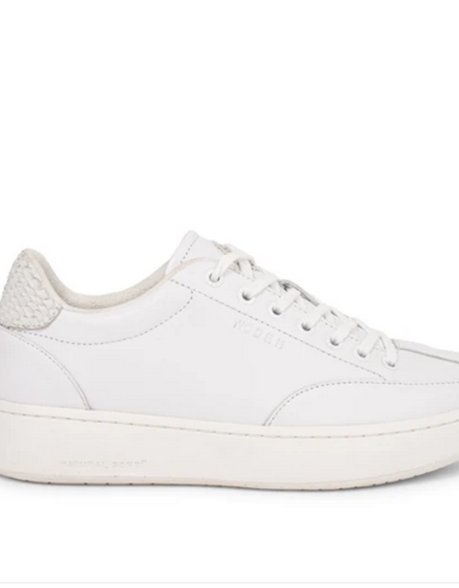 Woden Woden - Pernille Leather - Bright White