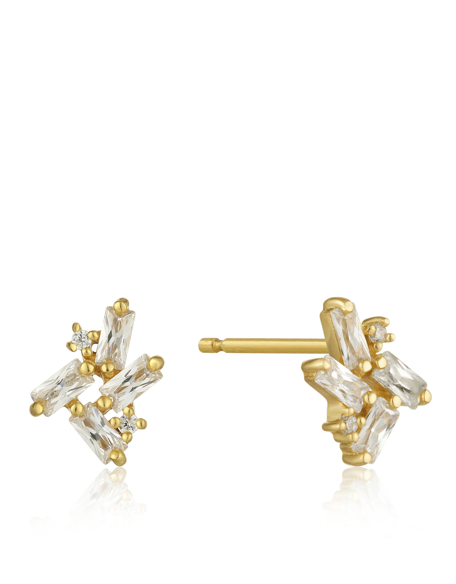 Ania Haie Oorbellen - Cluster stud - goud