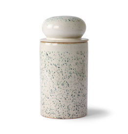 HKliving HK Living - 70s ceramic storage jar hail