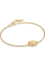 Ania Haie Armband - Rope disc - goud