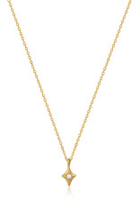 Ania Haie Ania Haie - Gold star kyoto opal pendant necklace