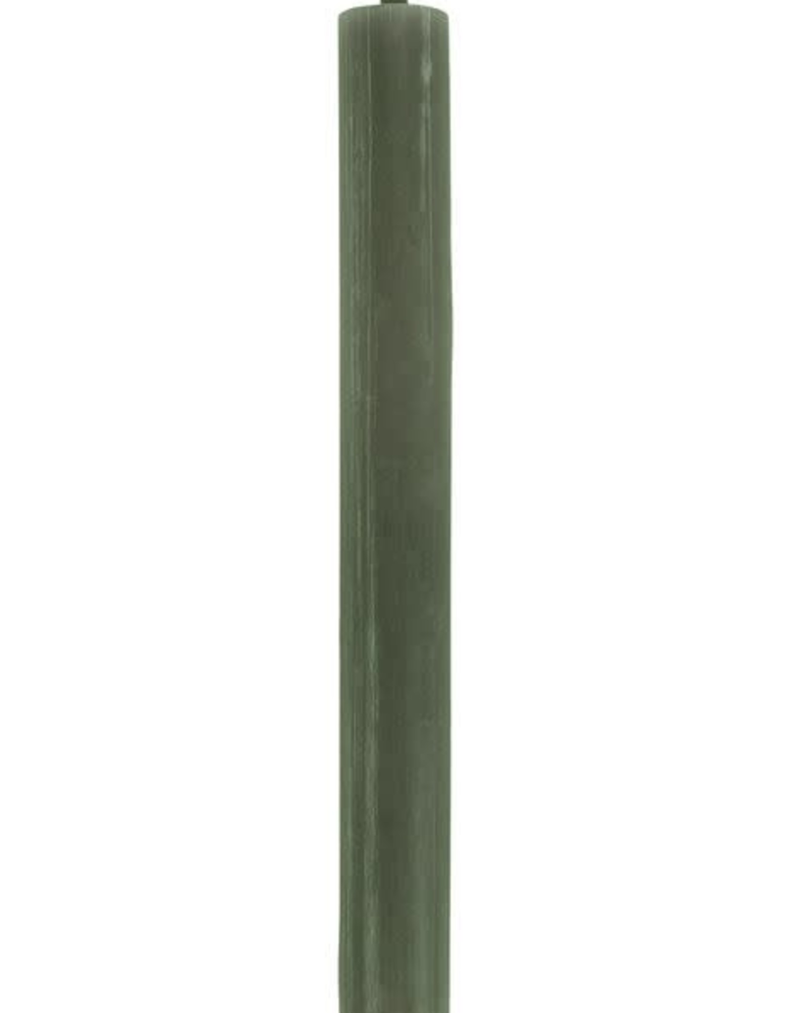 Zusss Zusss - Rustieke kaars 20 cm grijs groen