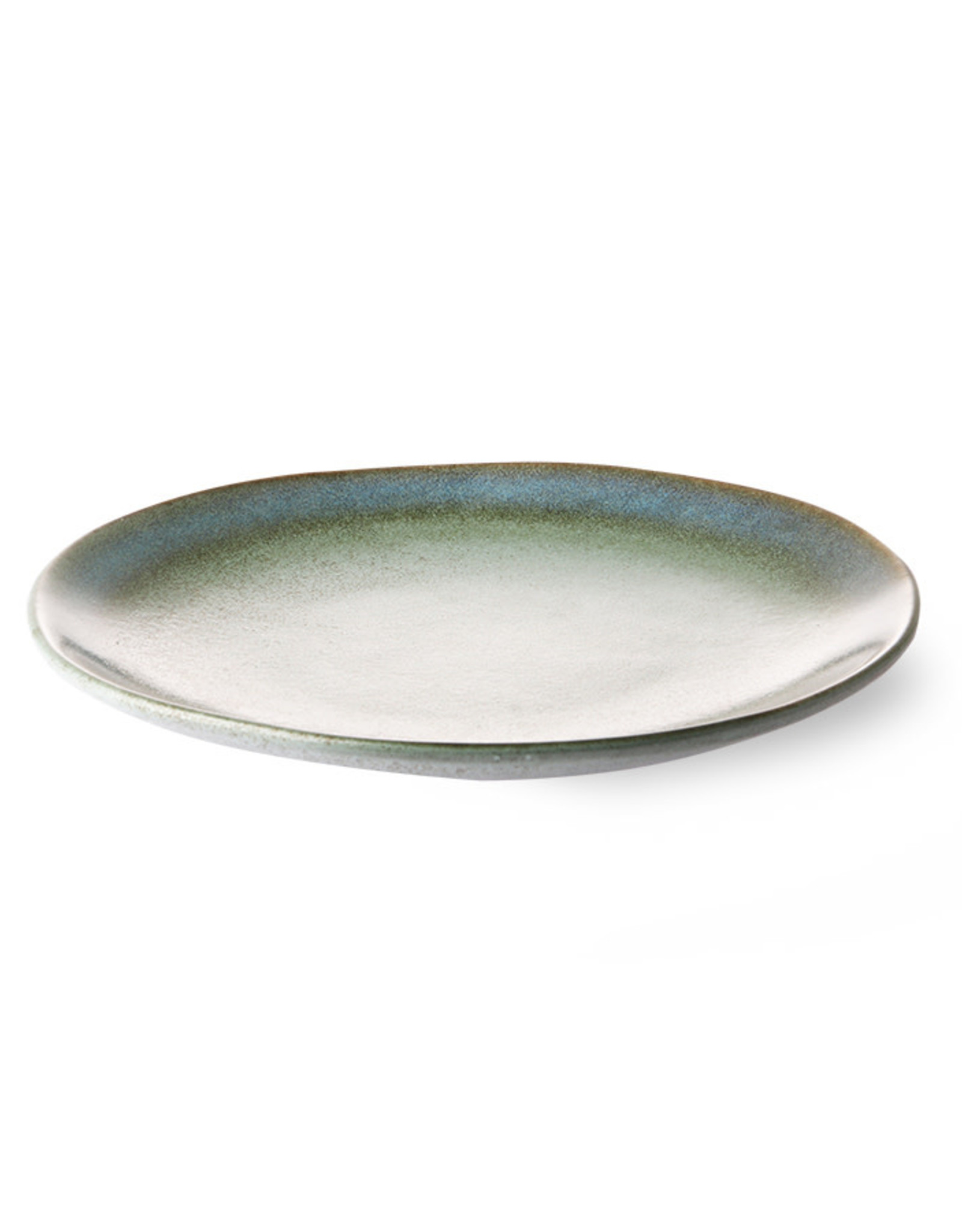 HKliving Dessertbord - 70s ceramics - Moss