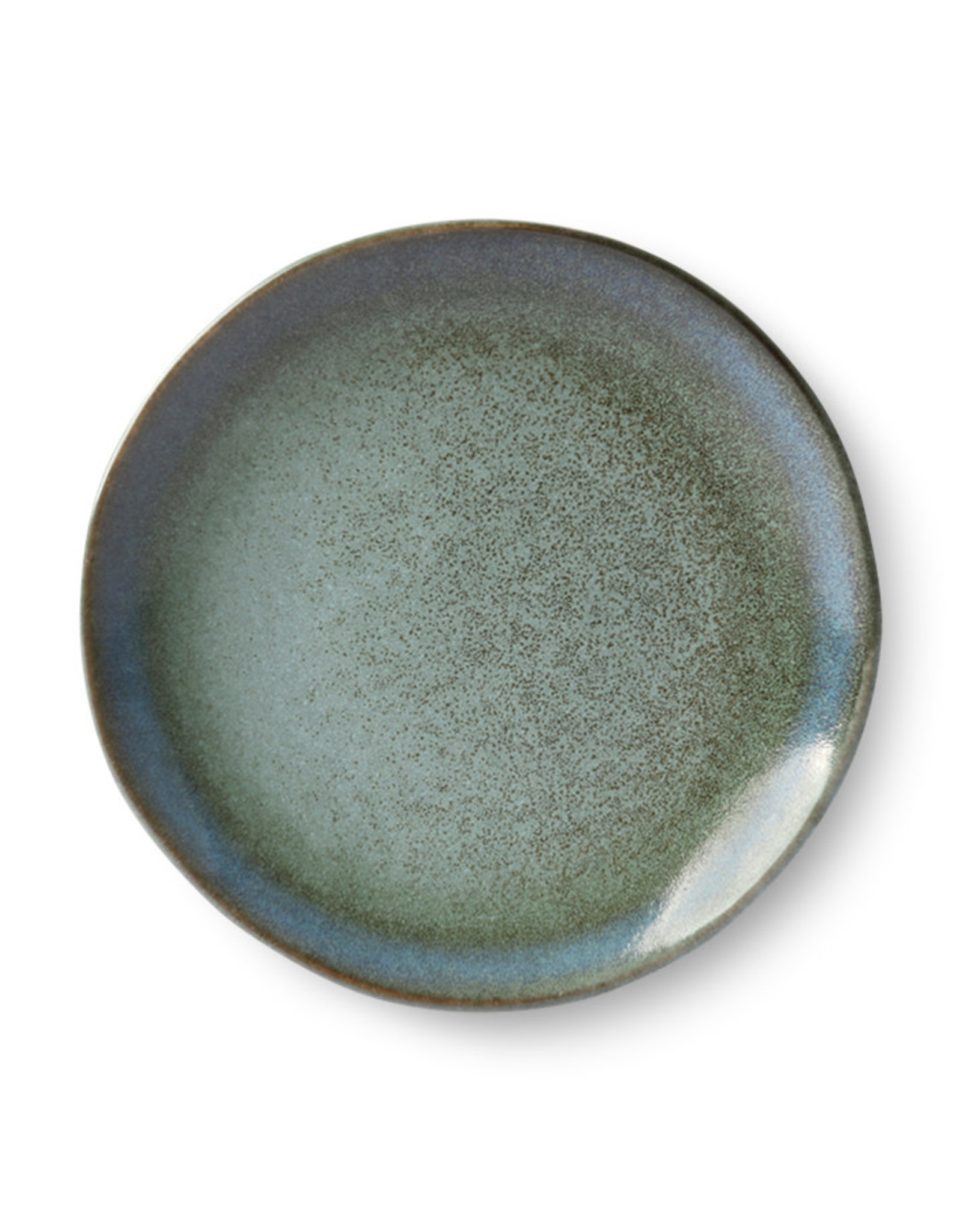 HKliving Dessertbord - 70s ceramics - Moss