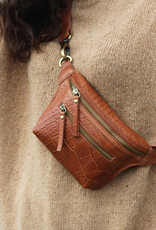 O My Bag O My Bag - Beck's bum bag wild oak croco soft grain leather