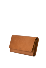 O My Bag Kristy clutch - strombli  cognac leather