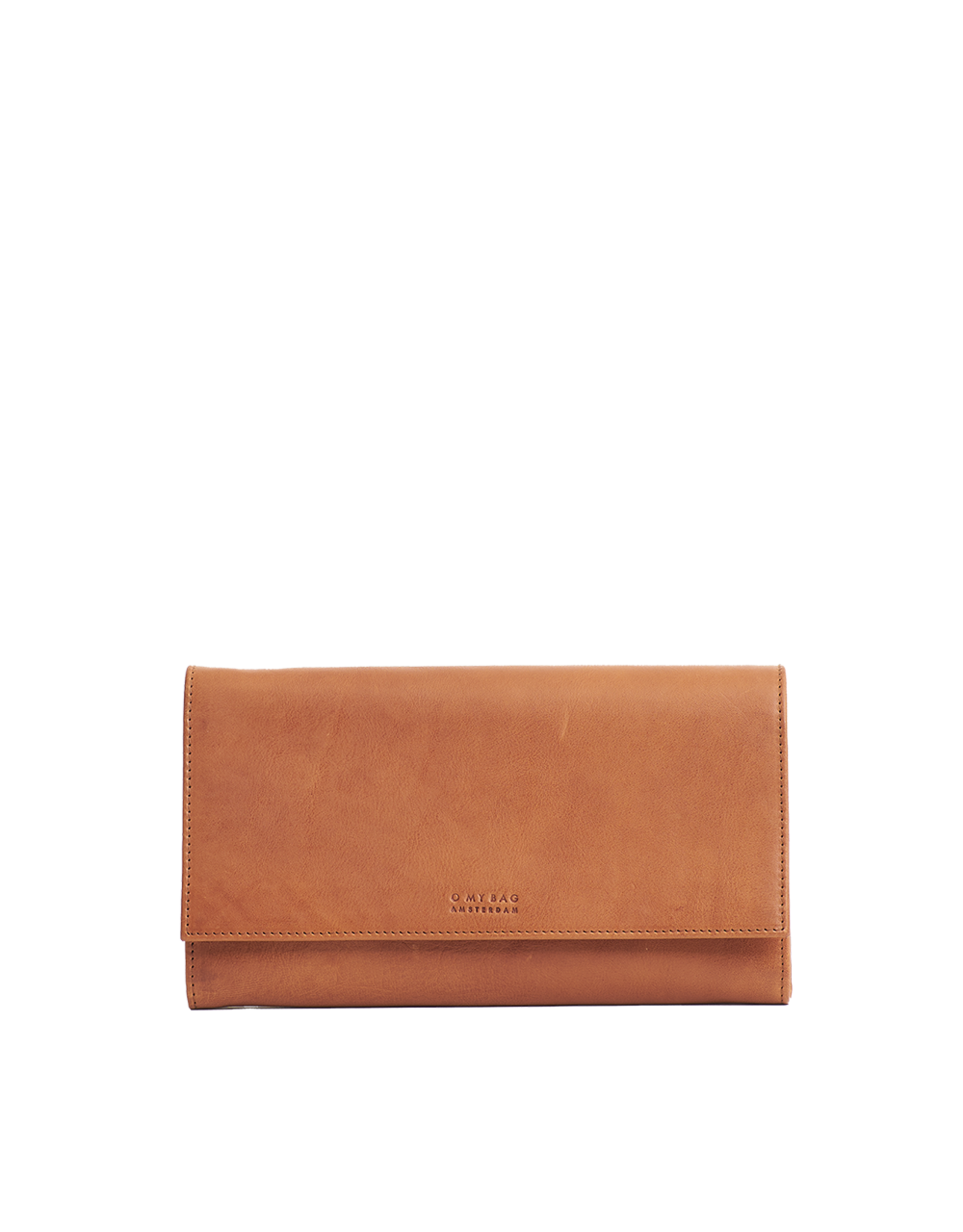 O My Bag Kristy clutch - strombli  cognac leather