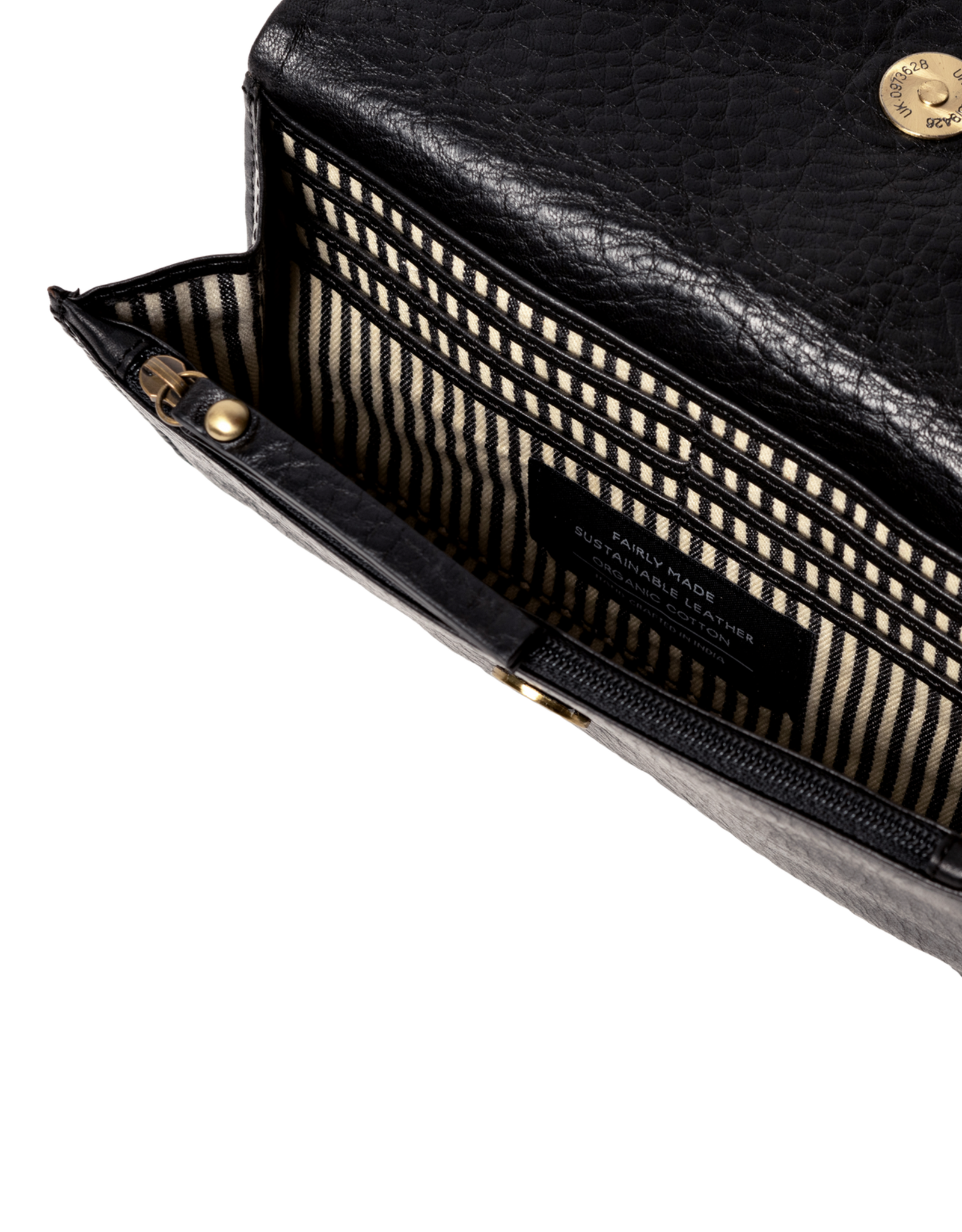 O My Bag Pau's Pouch - black stromboli leather