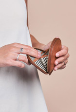 O My Bag Laura coin purse - cognac croco classic leather