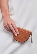 O My Bag Laura coin purse - cognac croco classic leather