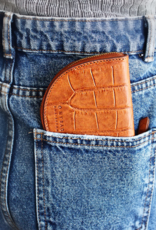 O My Bag Laura coin purse - cognac croco classic leather