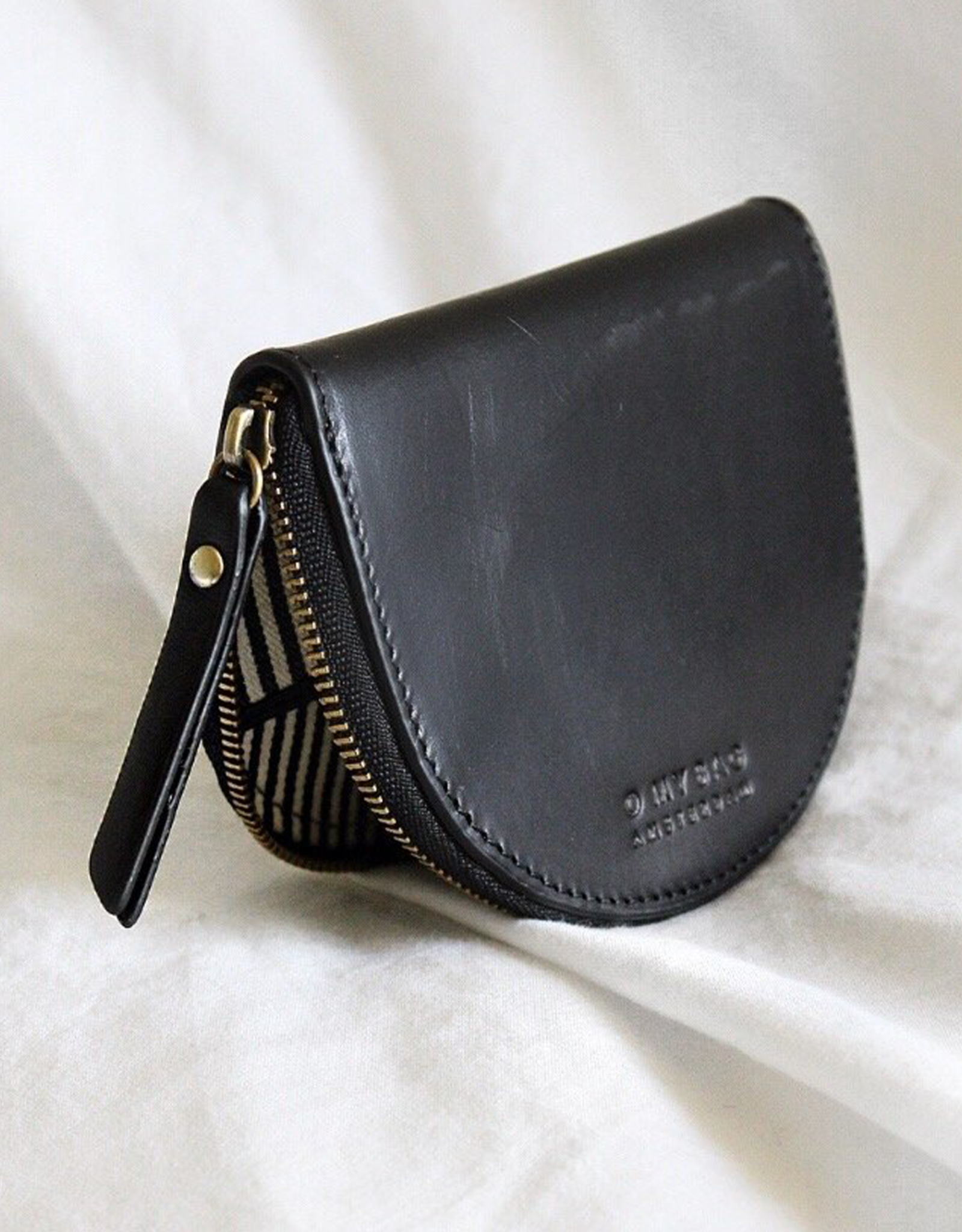 O My Bag Laura coin purse - black classic leather