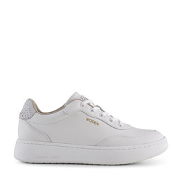 Woden Evelyn leather white