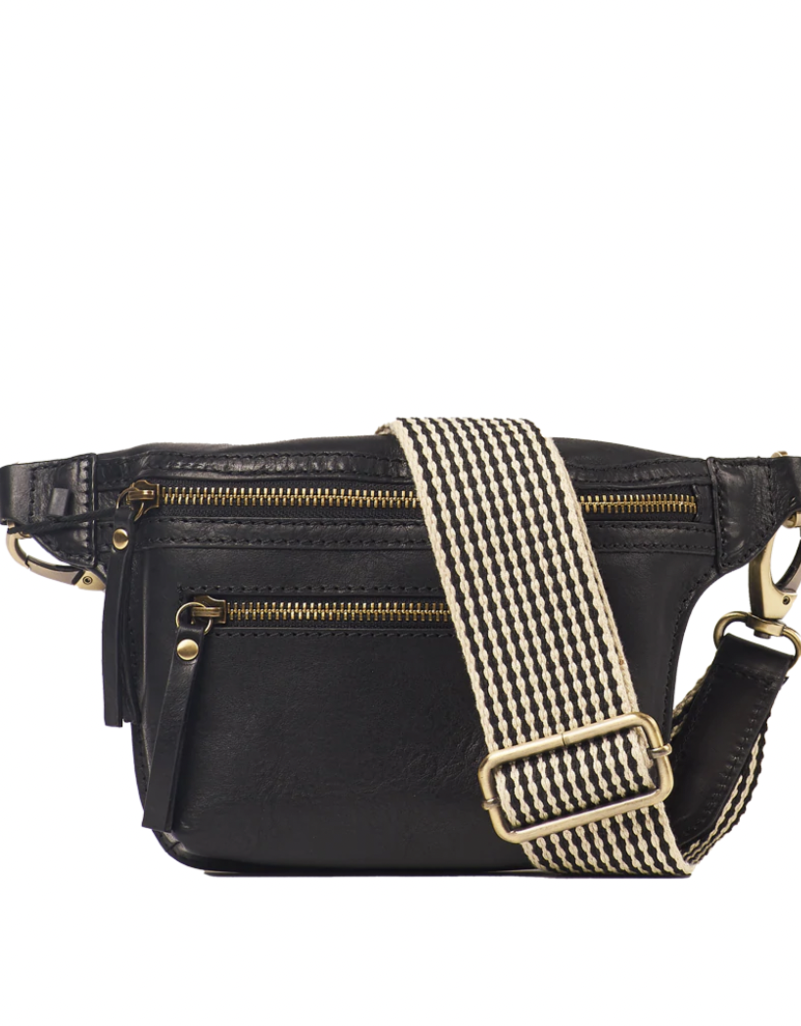 O My Bag O My Bag - Beck's bum bag black stromboli leather