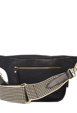 O My Bag Beck's bum bag - black stromboli leather