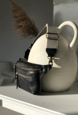 O My Bag Beck's bum bag - black stromboli leather
