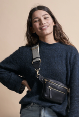 O My Bag Beck's bum bag - black stromboli leather