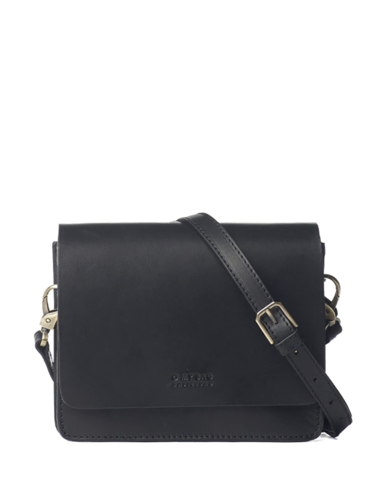 O My Bag Audrey mini black checkerd classic leather