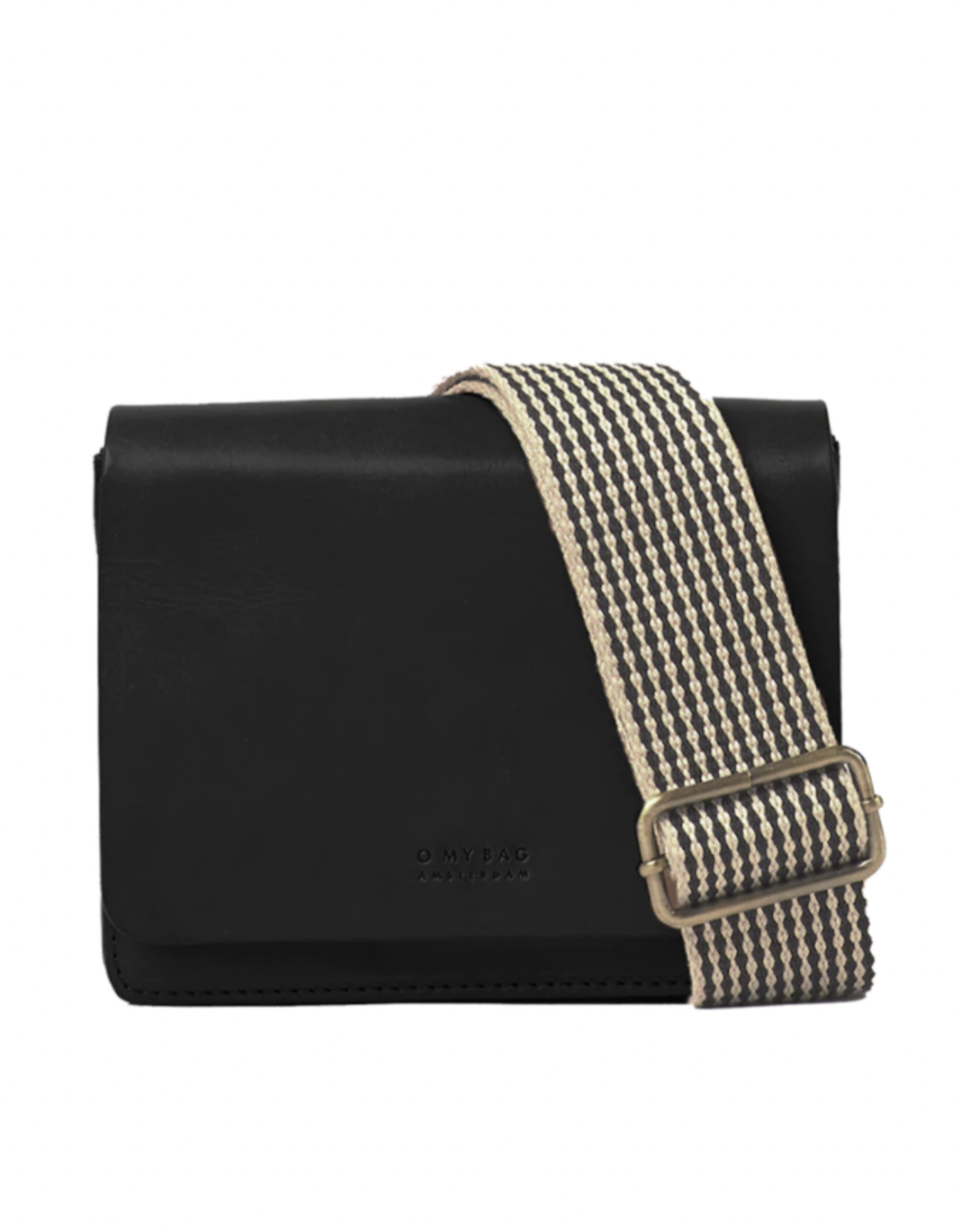 O My Bag Audrey mini black checkerd classic leather