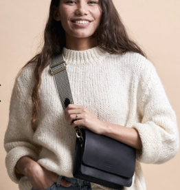 O My Bag Audrey mini Bag - black checkerd classic leather
