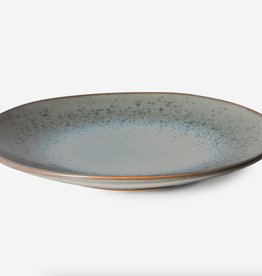 HKliving Hk living - 70's ceramics dinner plate mineral