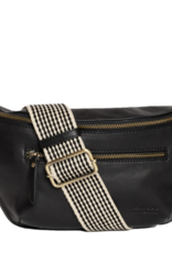 O My Bag Drew Bum bag - black soft grain leather