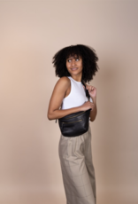 O My Bag Drew Bum bag - black soft grain leather