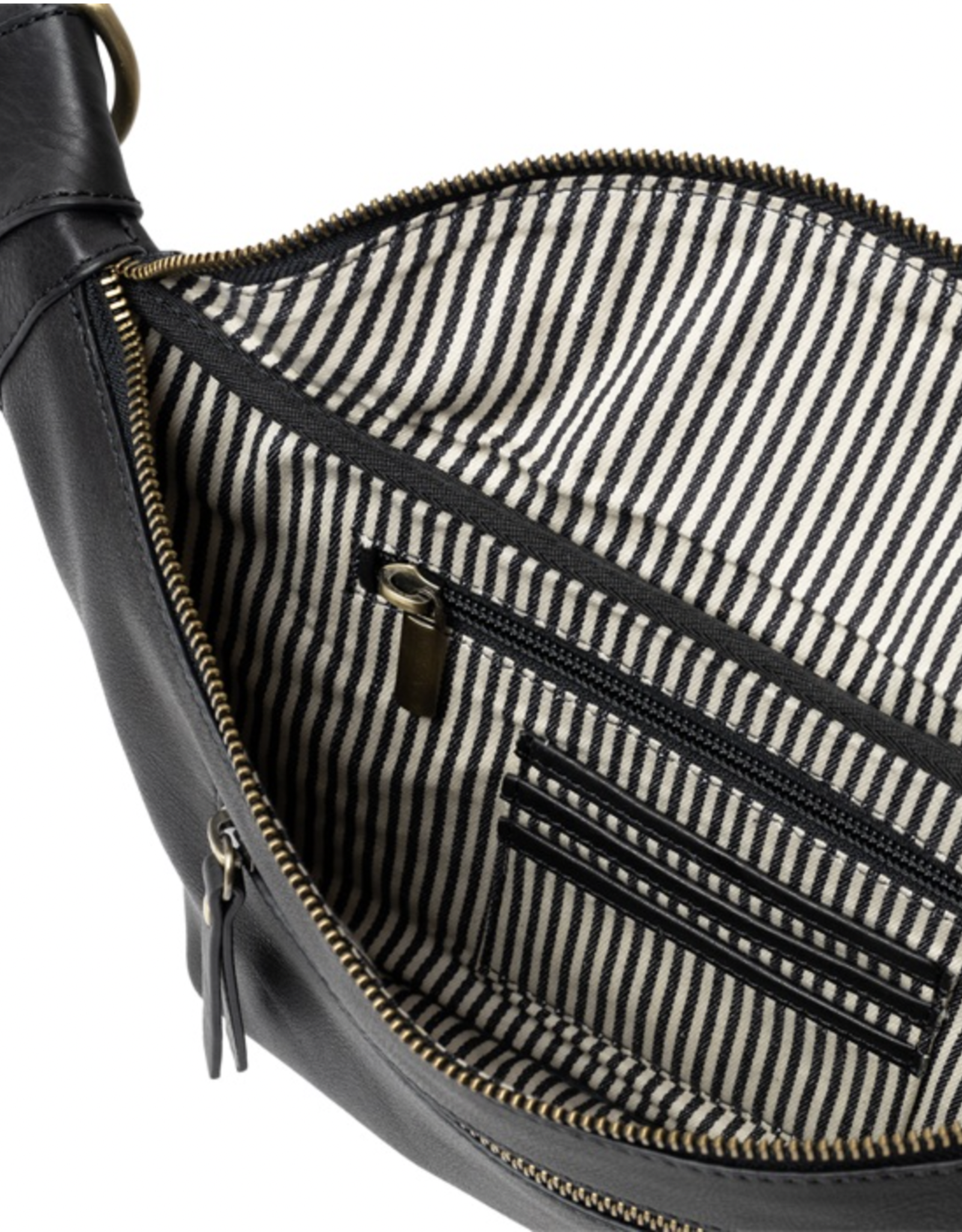 O My Bag Drew Bum bag - black soft grain leather