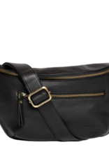 O My Bag Drew Bum bag - black soft grain leather