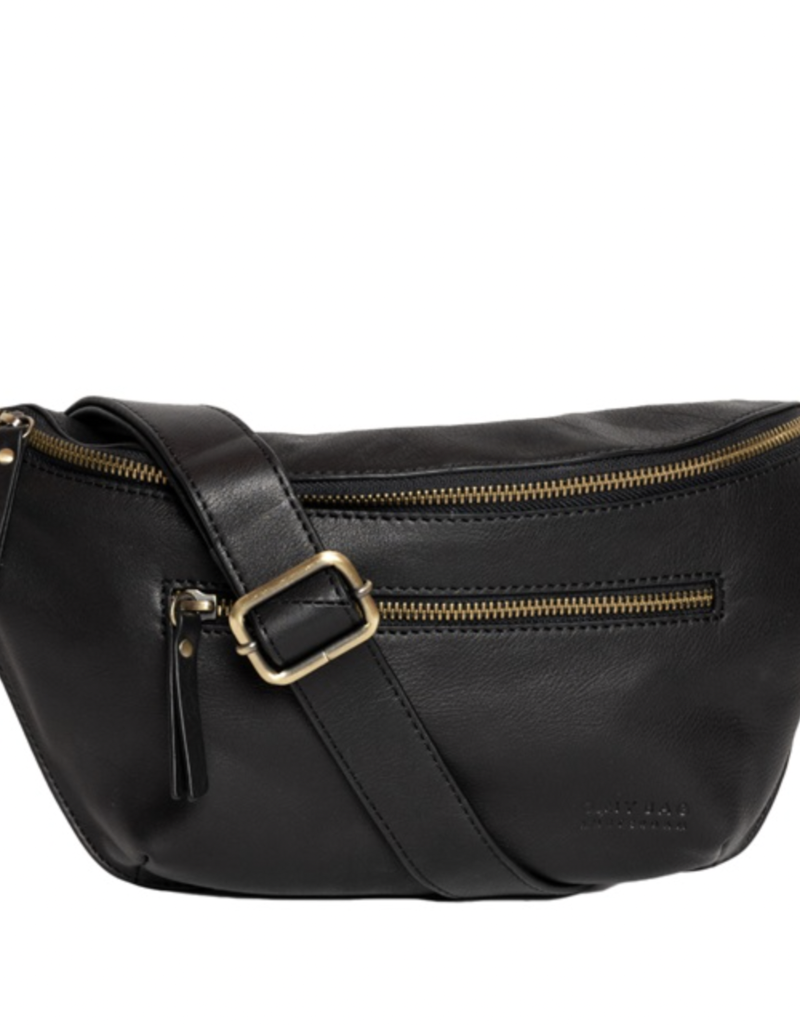 O My Bag Drew Bum bag - black soft grain leather