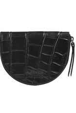 O My Bag Laura coin purse - black croco classic leather