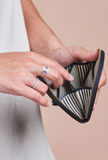 O My Bag Laura coin purse - black croco classic leather