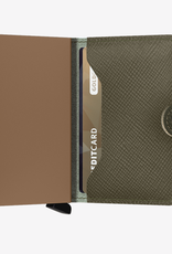 Secrid Miniwallet - Saffiano Olive