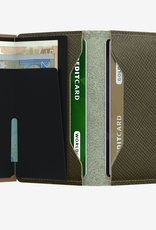 Secrid Miniwallet - Saffiano Olive