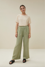 by bar By Bar - Calle organic linen top - pebble M