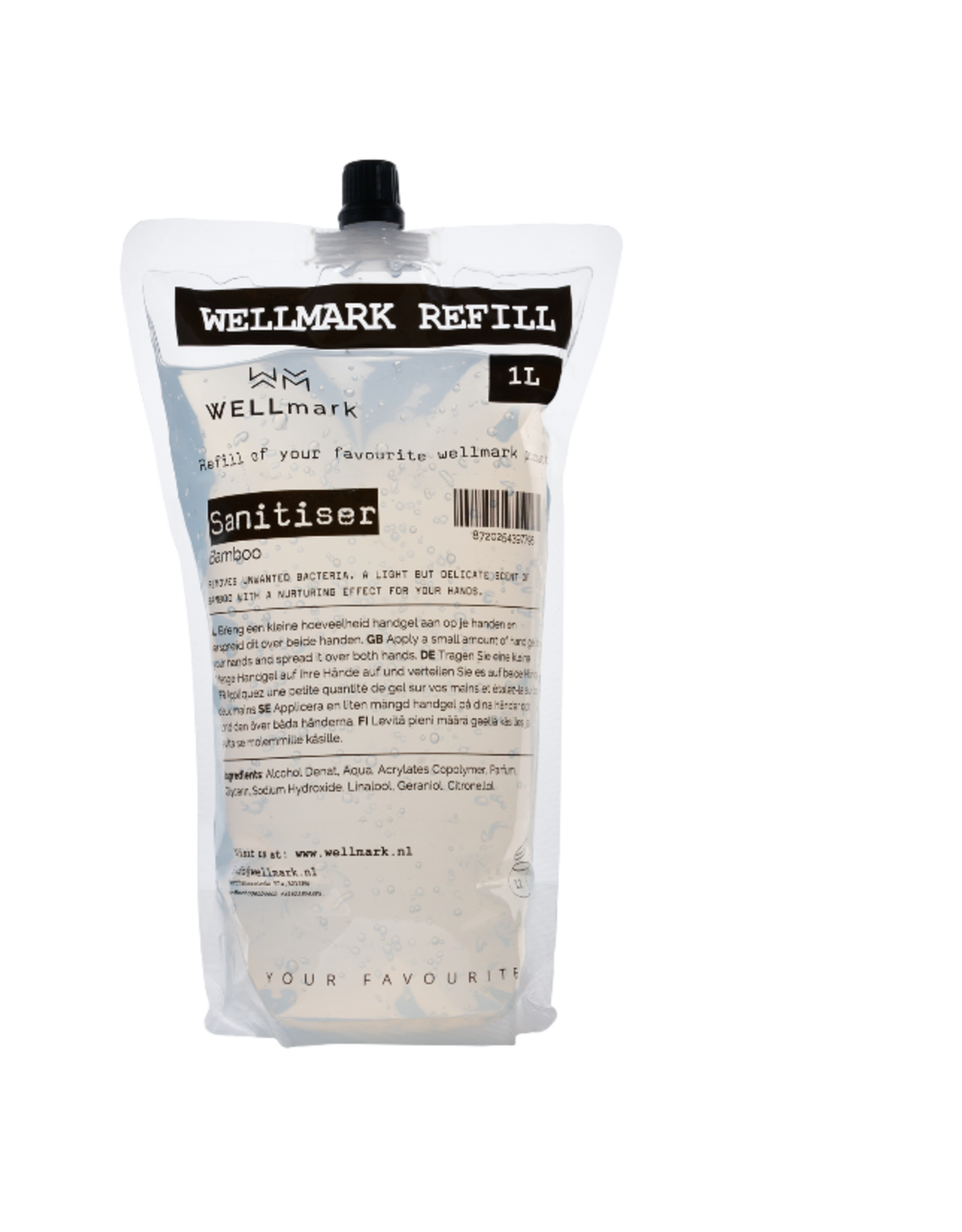 Wellmark Navulling Sanitiser 1l