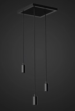 Segula Madox squared 3x "Wave" pendant