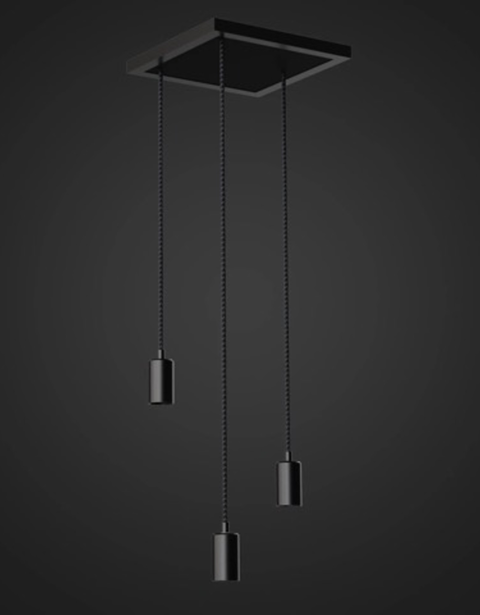 Segula Madox squared 3x "Wave" pendant