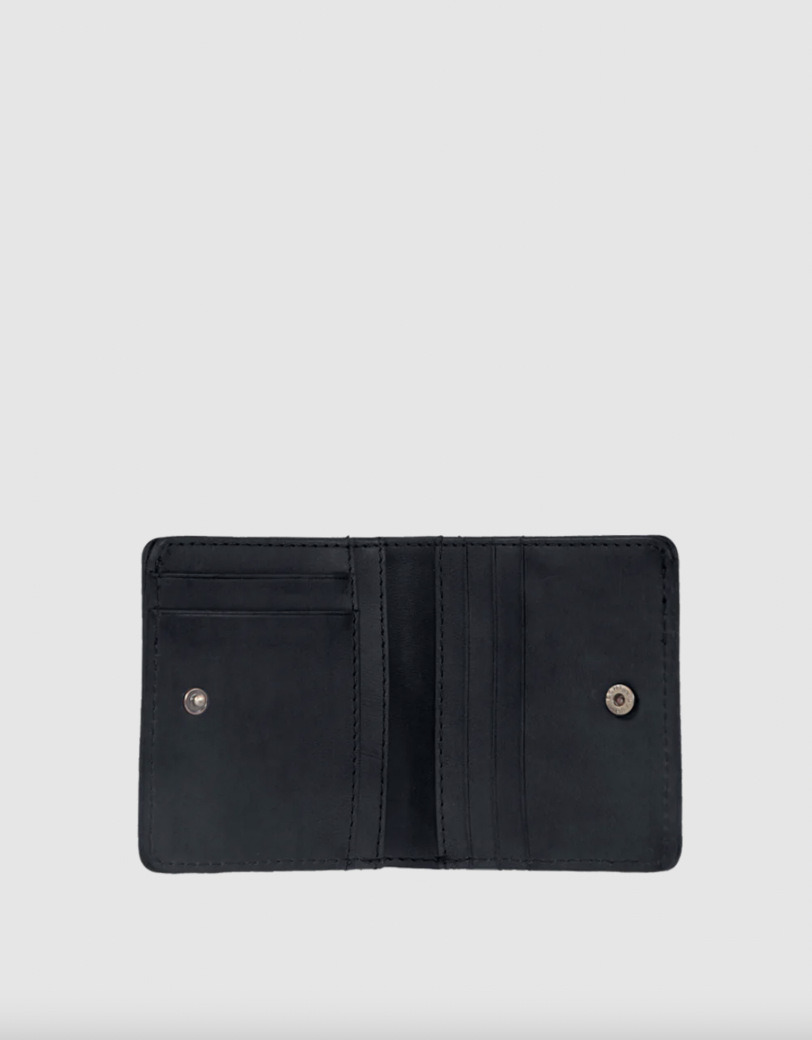 O My Bag Alex' fold over Wallet - black Classic leather