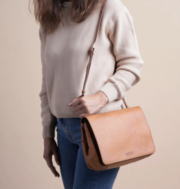 O My Bag O My Bag - The Lucy Cognac Classic leather