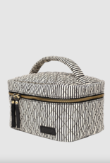 O My Bag Elise - Makeup bag cotton/black classic leather