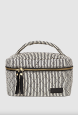 O My Bag Elise - Makeup bag cotton/black classic leather