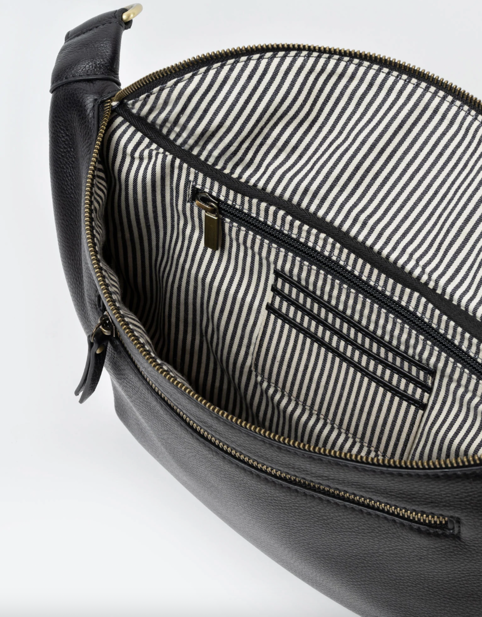 O My Bag Drew Maxi  - black Soft Grain Leather