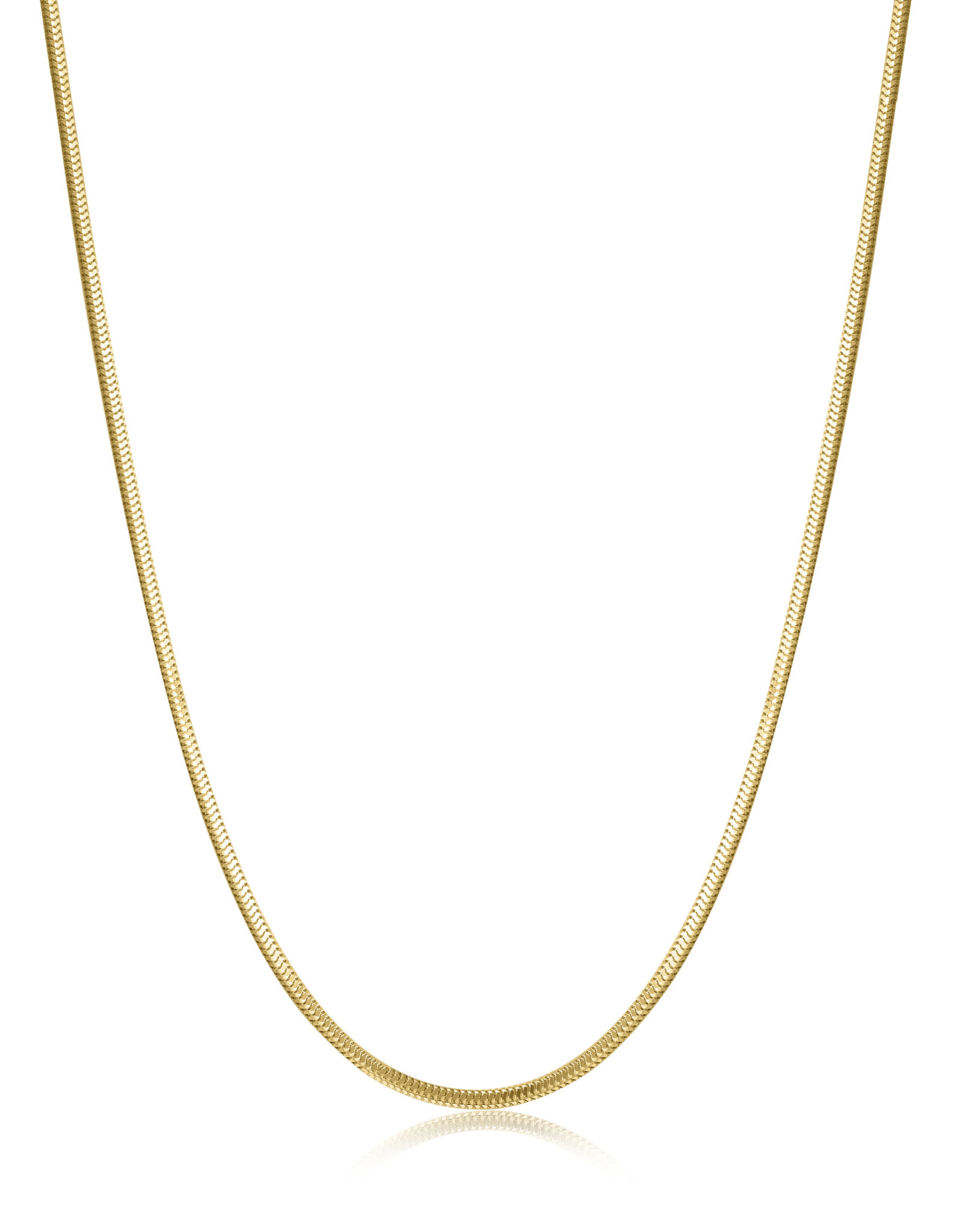 Ania Haie Ketting - Snake chain - goud