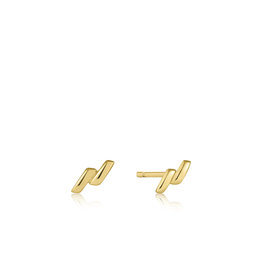 Ania Haie Ania Haie - Oorbellen - smooth twist stud gold