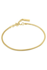 Ania Haie Armband - Snake chain - goud