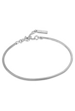 Ania Haie Armband - Snake chain - zilver