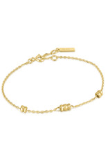 Ania Haie Ania  Haie - Bracelet Smooth twist chain gold